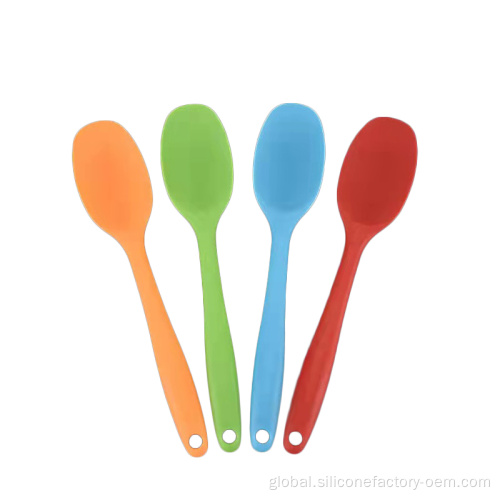 Baking Cake Cream Spatula In Kitchen Food Grade Heat Resistant Nonstick Kitchen Silicone Scraper Factory